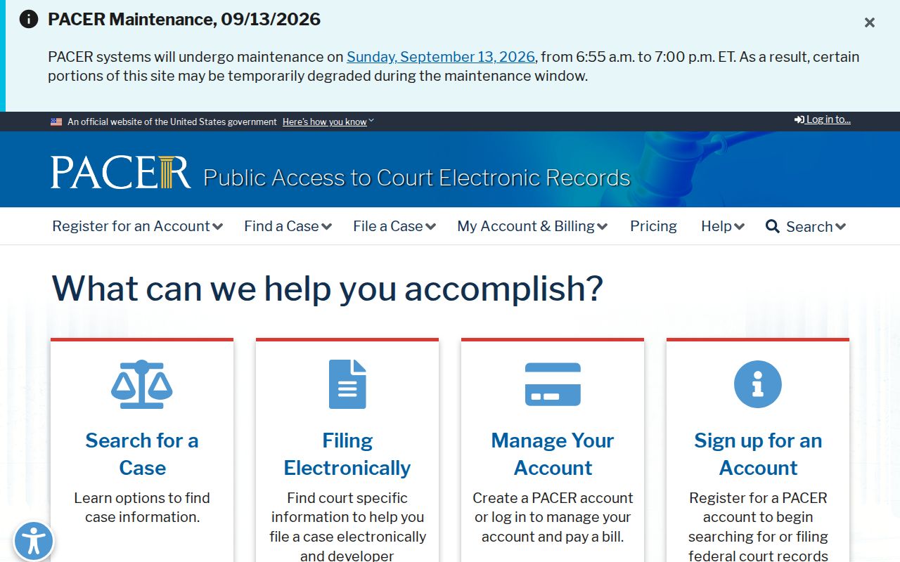 Hancock County federal warrant records
